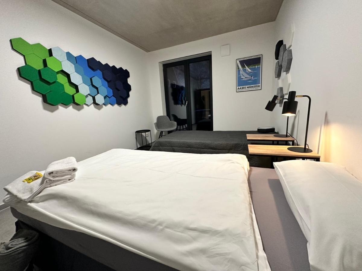 Luxurioeses Apartment Direkt Am Kanal 125 M² - Youpartments Munster (North Rhine-Westphalia) Exterior foto