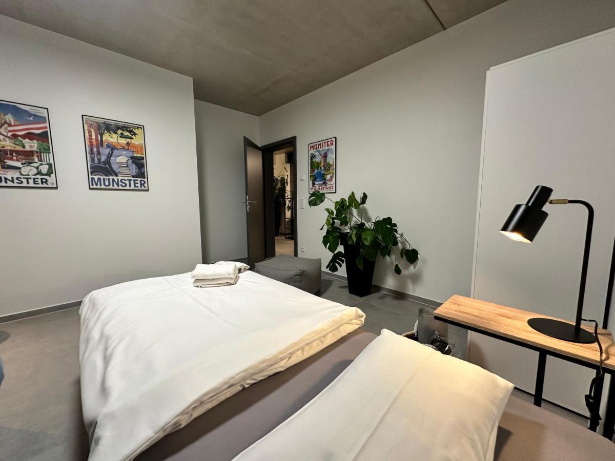 Luxurioeses Apartment Direkt Am Kanal 125 M² - Youpartments Munster (North Rhine-Westphalia) Exterior foto