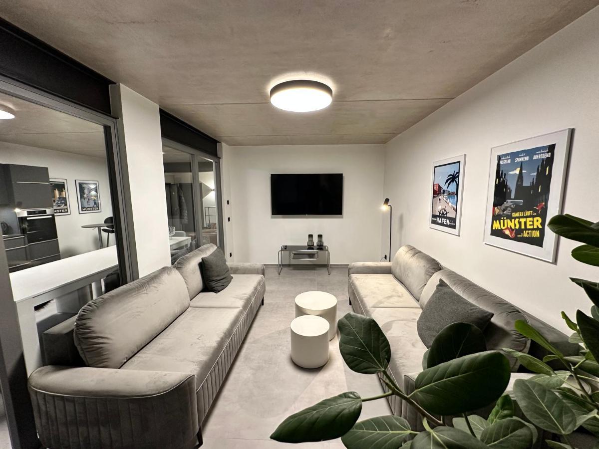 Luxurioeses Apartment Direkt Am Kanal 125 M² - Youpartments Munster (North Rhine-Westphalia) Exterior foto