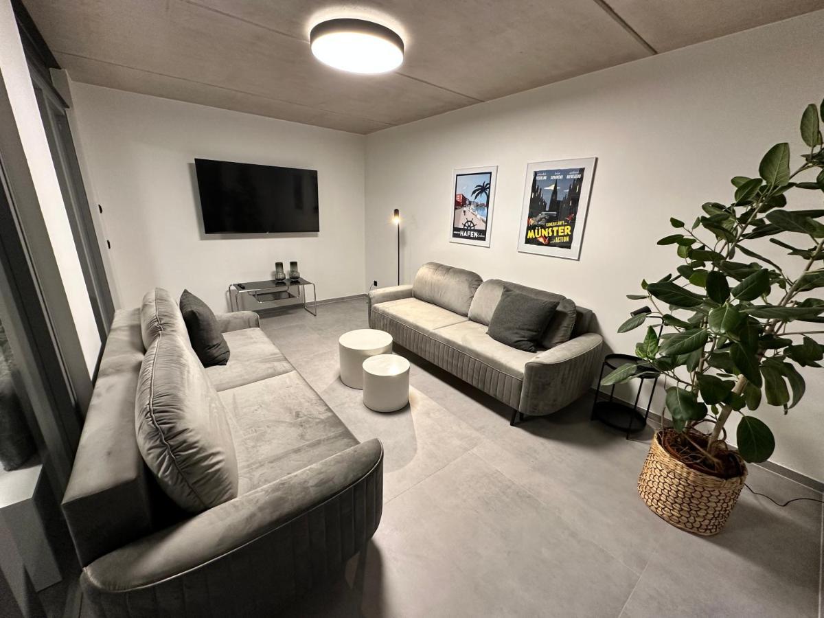 Luxurioeses Apartment Direkt Am Kanal 125 M² - Youpartments Munster (North Rhine-Westphalia) Exterior foto